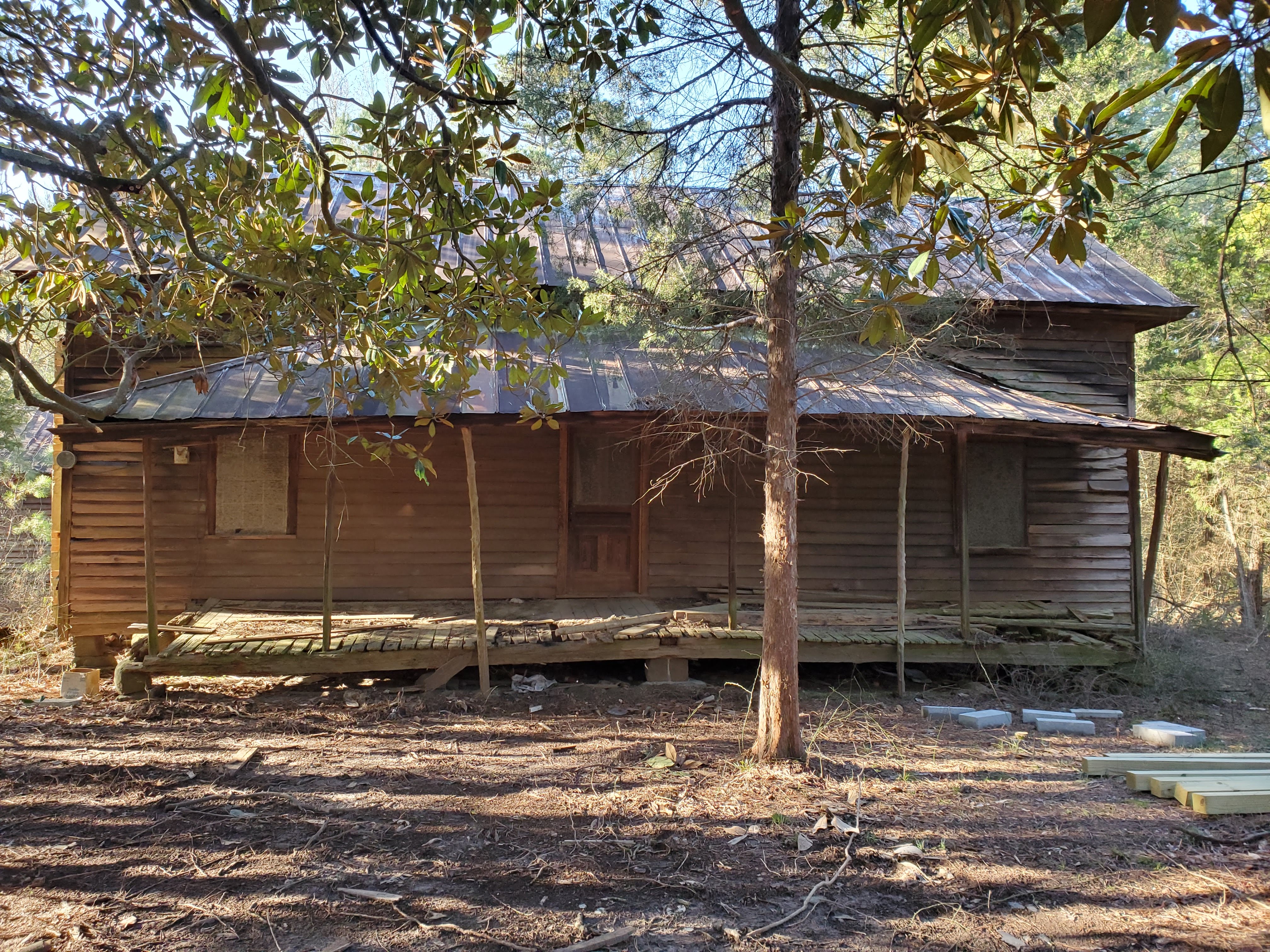 Historic barn restoration